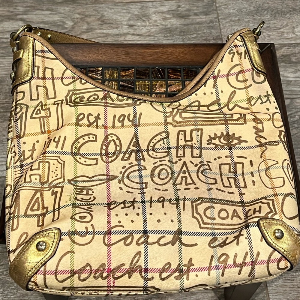 Graffiti Coach Bag